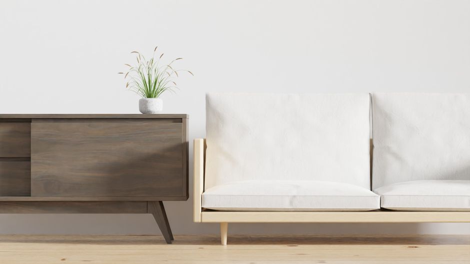 Sala Mérida montada en el showroom de Nova Interior en Guadalajara